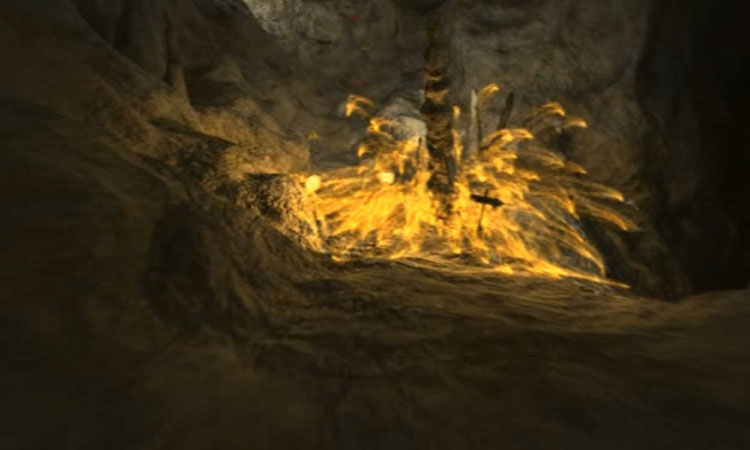 巨大的冲击力把山洞里面的易燃物品撞爆.jpg
